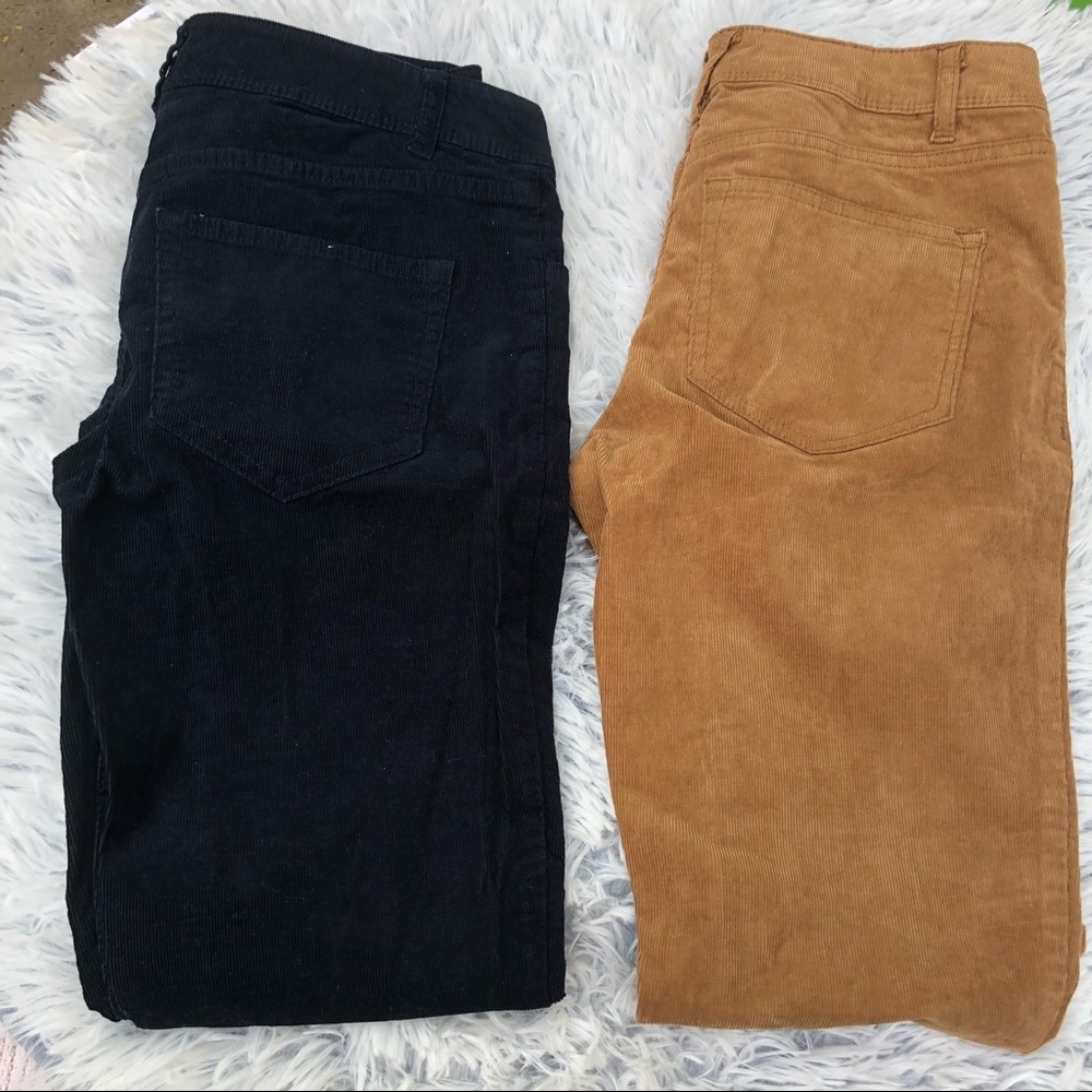 Lot of 2 Pairs Divided Corduroy Jeans Excellent Condition